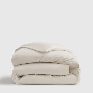 Nwot! Quince Classic Organic Percale Duvet Cover | King